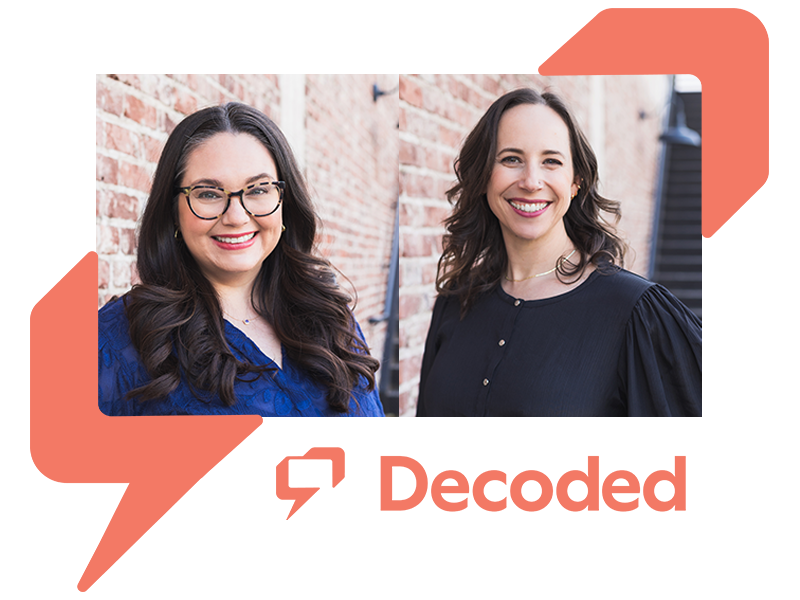 Decoded Founders Annie & Kristin